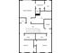 Upstairs floor plan showing two bedrooms, each with a walk in closet and bathroom, plus the Primary Bedroom and Laundry at 102 Grand Cres, Alpharetta, GA 30009