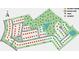Community map showcasing lot locations, common areas, and neighborhood layout at 330 Meacham Ct, Dacula, GA 30019