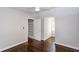 Bedroom featuring hardwood floors and closet at 469 Mellview Sw Ave, Atlanta, GA 30310