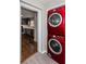 This laundry room features a stackable washer and dryer at 469 Mellview Sw Ave, Atlanta, GA 30310