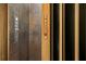 Modern elevator with decorative paneling and easy to use buttons at 2111 Bellrick Nw Rd, Atlanta, GA 30318