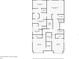 Third floor plan with a large primary bedroom suite, laundry room, and elevator access at 2111 Bellrick Nw Rd, Atlanta, GA 30318