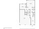 Detailed first floor plan showcasing the layout, including the garage, mudroom, and bedroom at 2111 Bellrick Nw Rd, Atlanta, GA 30318