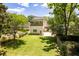 Exterior of home with a spacious backyard and a second story balcony at 2808 Hosea L Williams Dr, Atlanta, GA 30317