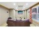 Cozy finished basement featuring recessed lighting, a comfortable couch and large screen television at 2851 Weatherstone Se Cir, Conyers, GA 30094