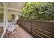 Outdoor balcony featuring patio furniture perfect for relaxing and enjoying nature views at 2072 Castleway Ne Dr, Atlanta, GA 30345