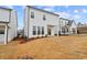 The home's backyard provides a generous outdoor space perfect for recreation and entertainment at 625 Skytop Dr, Cumming, GA 30040