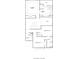 Detailed second floor plan displays the layout of the home, including owner's suite and bedrooms at 625 Skytop Dr, Cumming, GA 30040