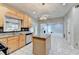 Kitchen with stainless steel appliances, granite countertops, and tile flooring at 4845 Dartford Dr, Powder Springs, GA 30127