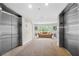 Building lobby with elevators and comfortable seating area offering an inviting atmosphere for residents at 50 Biscayne Nw Dr # 2113, Atlanta, GA 30309