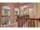 Open hallway showcasing architectural details and staircase at 1239 Side Step Trace, Lawrenceville, GA 30045