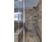 Walk-in shower showcases elegant stone-look tile, a built-in bench, and modern shower fixtures at 1239 Side Step Trace, Lawrenceville, GA 30045