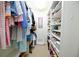 Spacious closet featuring built-in shelving and ample space to organize all your clothes at 40 Olde Ivy Ne Sq, Atlanta, GA 30342