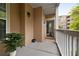 Inviting balcony showcases neutral tones and space for outdoor plants and seating at 123 Ashford Cir, Atlanta, GA 30338