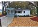 Charming single-story home boasts a covered porch and freshly mulched landscaping at 2068 Verbena Nw St, Atlanta, GA 30314