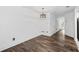Spacious living room with hardwood floors and minimalist design at 215 Morris Ln, Woodstock, GA 30188
