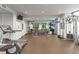 Well-equipped gym with modern equipment, offering a convenient fitness solution for residents at 2828 Peachtree Nw Rd # 2002, Atlanta, GA 30305