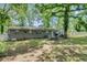 An extensive yard, showcasing ample green space and mature trees at 200 Robin Hood Ln, Hampton, GA 30228