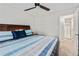 Bedroom with ensuite bathroom access and comfortable furnishings at 200 Robin Hood Ln, Hampton, GA 30228