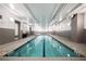 Long bright indoor swimming pool perfect for exercise and leisure at 3657 Peachtree Ne Rd # 4A, Atlanta, GA 30319
