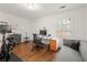 Bonus room with hard wood floors that can be used as a home office and workout area at 422 Bill Kennedy Se Way, Atlanta, GA 30316