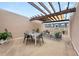 A rooftop patio with shade awning and an outdoor dining and seating area at 422 Bill Kennedy Se Way, Atlanta, GA 30316