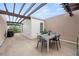 A rooftop patio with shade awning and an outdoor dining area and a grill at 422 Bill Kennedy Se Way, Atlanta, GA 30316