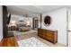Spacious main bedroom with decorative fireplace, ensuite bathroom, and lots of closet space at 5714 Braddock Ct, Atlanta, GA 30350