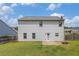 The house has a large backyard with a small patio and a fire pit at 27 Autumn Canyon Se Path, Cartersville, GA 30121
