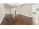 Spacious main bedroom featuring hardwood floors and en-suite bathroom at 550 Vinings Springs Se Dr, Smyrna, GA 30126