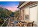 Private balcony with outdoor seating, ideal for relaxing and enjoying the view at 1261 Lavista Ne Rd # E-8, Atlanta, GA 30324
