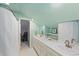 This bathroom features a double vanity and plenty of storage at 1036 Oxford Ne Rd, Atlanta, GA 30306