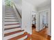 This shows a staircase leading to the second floor at 1036 Oxford Ne Rd, Atlanta, GA 30306