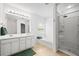 Bathroom featuring shower, bathtub, and vanity sink at 125 Flatwood, Marietta, GA 30066