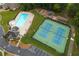Community amenities include a swimming pool, tennis courts, and playground at 192 Sandhurst Ct, Suwanee, GA 30024