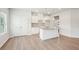 Spacious kitchen with granite countertops, island, and ample cabinet space at 422 Lanier Cir, Woodstock, GA 30189