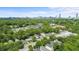 Residential area with houses surrounded by green trees and the city skyline in the distance at 995 Lena Nw St, Atlanta, GA 30314