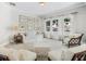 Comfortable living room with white sofas, a patterned area rug, and windows with sheer curtains at 3315 High Noontide Nw Way, Acworth, GA 30101