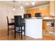 Kitchen with stone countertops, stainless steel appliances, and ample cabinet space at 400 17Th St # 2325, Atlanta, GA 30363