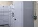 Luxer One package delivery system in the apartment building mailroom at 400 17Th St # 2325, Atlanta, GA 30363