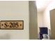 Unit S-205 door with additional storage for residents at 400 17Th St # 2325, Atlanta, GA 30363