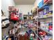 Walk-in pantry with metal shelving, perfect for organized storage at 1626 Waterchase Dr, Dacula, GA 30019