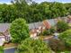 Aerial view of homes in a suburban neighborhood, showcasing well-maintained lawns and mature trees at 2132 Wrights Mill Ne Cir, Atlanta, GA 30324