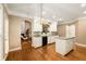 Spacious kitchen with a center island, sink, and connection to the Gathering room at 2132 Wrights Mill Ne Cir, Atlanta, GA 30324