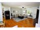 Bright living room with hardwood floors, neutral paint, and stylish furniture at 3854 Bright Star Road, Douglasville, GA 30135