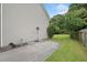 Spacious backyard featuring a well-maintained lawn, privacy fence and basketball court at 173 Cline Smith Ne Rd, Cartersville, GA 30121