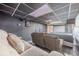 Basement with ceiling projector and possible future home movie theater setup at 2056 Plantation Rd, Lawrenceville, GA 30044