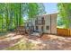 Spacious backyard with a two level deck, perfect for outdoor living at 630 Pennylake Ct, Stone Mountain, GA 30087