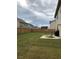 Spacious backyard featuring a well-maintained lawn and a wooden fence at 11547 Hathaway Dr, Hampton, GA 30228