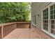 A spacious deck off the back of the house offers a great spot for outdoor entertaining at 1790 Abinger Ln, Lawrenceville, GA 30043